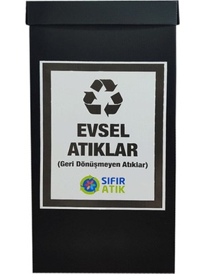 PremiumPort Çevre Dostu Çok Amaçlı Atık Toplama Kutusu, Pratik ve Şık Tasarım