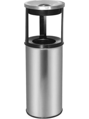PremiumPort Şık Iki Katlı Kolon Küllük, Modern ve Kullanışlı Tasarım