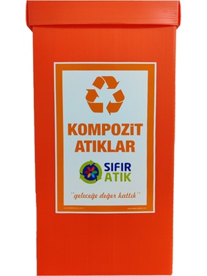 PremiumPort Çevre Dostu Kompozit Atık Toplama Kutusu, Sürdürülebilirlik Için Ideal