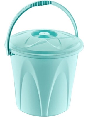 PremiumPort 10 Litre Renkli Plastik Su Kovası, Hafif ve Dayanıklı, Pratik ve Şık