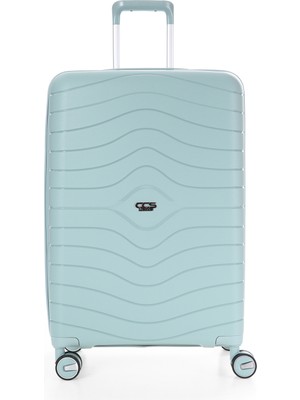 Ççs 5242 3'lü Set Körüklü Polipropilen Süper Esnek Kırılmaz Tekerlekli Valiz Bavul Seyahat