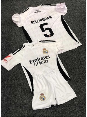2024/25 Yeni Sezon Jude Bellingham Iç Saha Çocuk Forması 4'lü Set