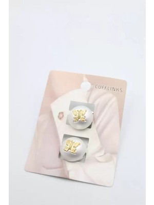 Herşey Trend Herşeytrend Arı Düğme Broş - Altın