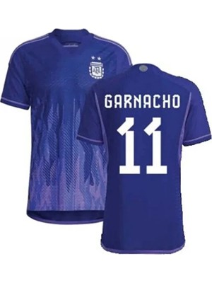 Arjantin 2022 Dünya Kupası Garnacho Yetişkin Forması