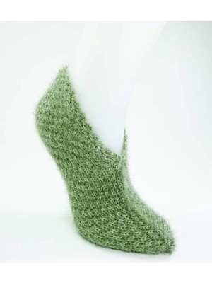 Die Grup El Örgüsü Kışlık Şık Kadın Yün Patik D4