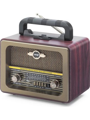 LTG Nova Bluetooth Nostaljik Hoparlör Fm 23.5 x 12 x 19 cm NS8073BT