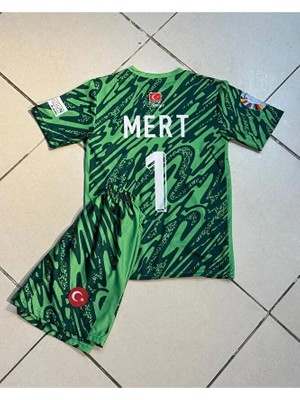 Türkiye Euro 2024 Mert Günok Çocuk Kaleci Forması 4'lü Set