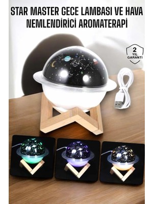 Die Grup  Aromaterapi Hava Nemlendirici Masa ve Gece Lambası