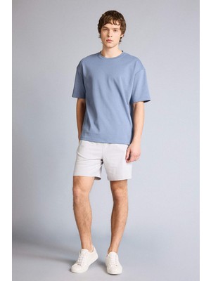 DeFacto Slim Fit Dar Paça Basic Şort B8674AX26SM