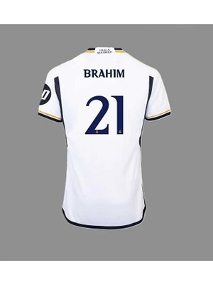 Brahim D'iaz 2023-24 Sezonu R.madrid Yetişkin Iç Saha Forması25