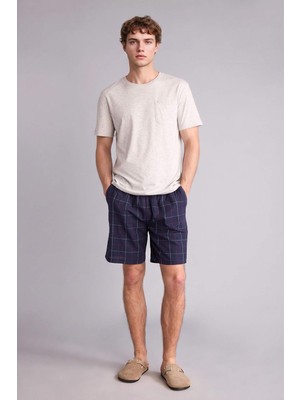 DeFacto New Regular Fit Cepli Kısa Boy Poplin Alt H4788AX26SP