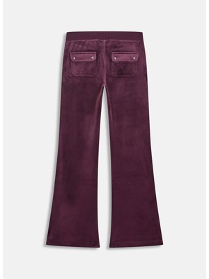 Juicy Couture Bordo Kadın Dar Eşofman Altı VEJB70004WPFWT1