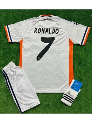 R.madridd 2014 Lizbon Şampiyonlar Ligi Finali Cristiano Ronaldo Forması 3'lü