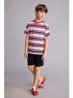 DeFacto Regular Fit Şort Erkek Çocuk H5137A826SM