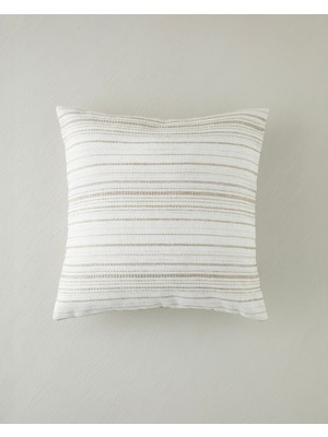 English Home Basic Line Dolgulu Kırlent 45X45 cm Bej