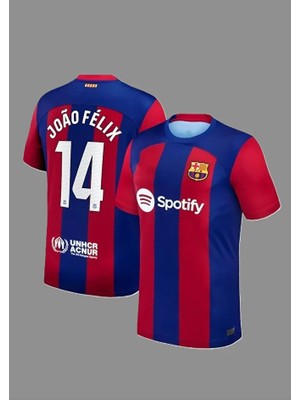 Barcelona 2023-24 Sezonu João F'élix Iç Saha Yetişkin FORMASI765478575555