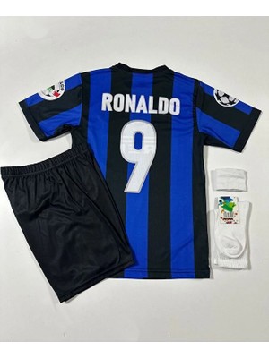 Inter Ronaldo Nazario Nostalji Çocuk Forması 4'lü Set