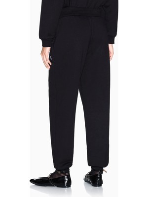 Armani Exchange Siyah Kadın Standart Desenli Eşofman Altı XW001293