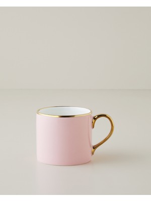 English Home Soft Dream Yeni Bone China Kupa 250 ml Açık Pembe 1 Parça Kahve Çay Servis Seti
