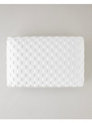 English Home Prime Klimalı Visco Yastık 40X60X15 cm Beyaz-Gold