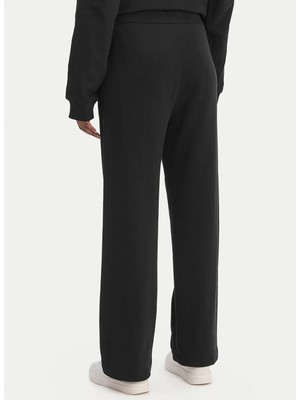 Boss Siyah Kadın Oversize Logo Baskılı Eşofman Altı 50554685