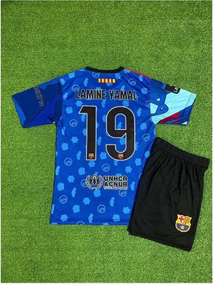 Barcelona Lamine Yamal Özel Konsept Çocuk Forması (Brawl Stars)