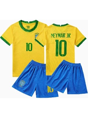Neymar Jr. Brezilya 2023-24 Sezonu Çocuk Forması (Hediyeli)