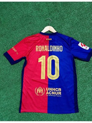 Barcelona Yeni Sezon Ronaldinho Yetişkin Forması (Iç Saha)