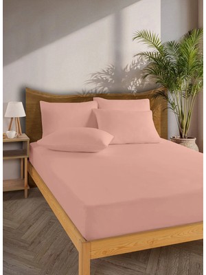Monolisse Pudra Çarşaf Seti Siena 160X200 Lastikliçarşafsetip
