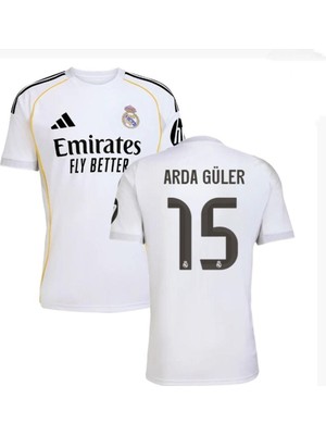 Real Madrid 2025/26 Yeni Sezon Arda Güler Iç Saha Forması