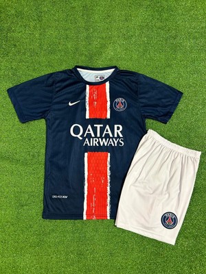 Psg 2024/25 Yeni Sezon Kvaratskhelia Iç Saha Çocuk Forması (Lacivert)