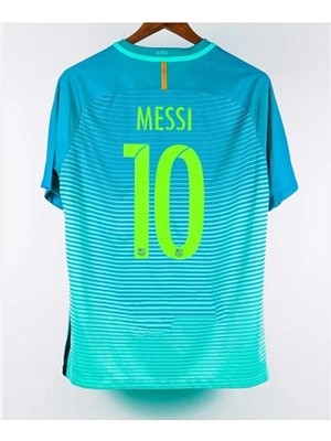 Fc. B.a.r.c.e.l.o.n.a 2016/17 Sezonu Lionel Messi Nostalji Forması (Blue)