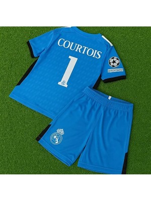 Real Madridd 2022/23 Sezonu Thibaut Courtois Kaleci Çocuk Forması