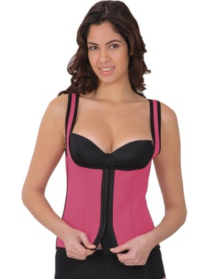Amora Secret  Gül Kurusu Mı 9173 Terletici Agraflı Göğsü Açık Atlet Korse Kadın Iç Giyim Rahat Kullanım
