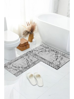 PremiumPort Yıkanabilir Kaymaz Dot Tabanlı Banyo Paspası, Konfor ve Güvenliğin Adresi