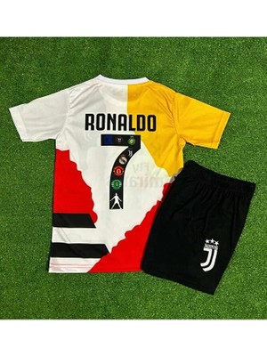 C. Ronaldo 7 Tüm Kulüpler Özel Tasarımmm Çocuk Forması Iı