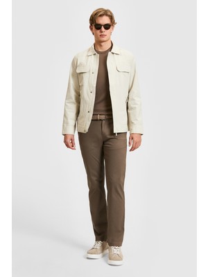 U.S. Polo Assn. Erkek Vizon Kanvas / Chino Pantolon 50322335-VR052