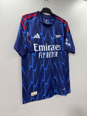 Arsenal 2025-26 Yeni Sezon Isimsiz Deplasman Forması (Newblue)
