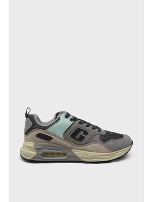 Guja Kadın Deri Sneakers Gri BLG23Y479