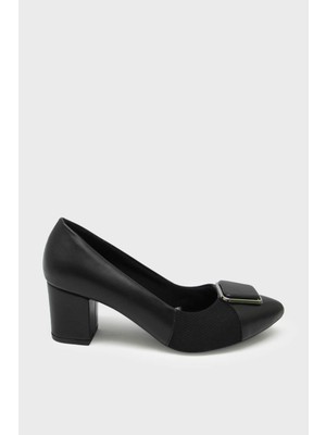 Kanuga Kadın Topuklu Ayakkabı Siyah LPA904