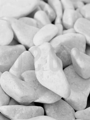 MarkEntegra Dekoratif Dolomit Çakıl Taşı, 2-4 Cm, 3 Kg, Iç ve Dış Mekan Peyzaj Kullanımı Için