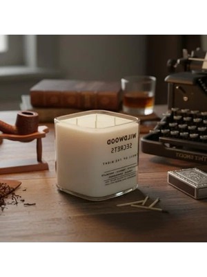 MarkEntegra Lüks Aromaterapi Mumu - %100 Doğal Soya Wax, 50+ Saat Yanma Süresi