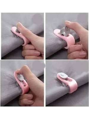 MarkEntegra 10 Adet Iğnesiz Nevresim Örtü Düzenleyici Sabitleyici Klips, Kaydırmaz