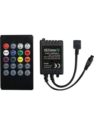 MarkEntegra Bluetooth Kontrollü 10 Metreye Kadar Rgb Şerit Led, Müzik Duyarlı