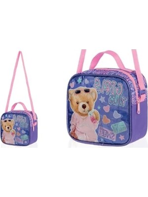 MarkEntegra Pvc Beslenme Çantası, Sweet Teddy Tasarımı ile