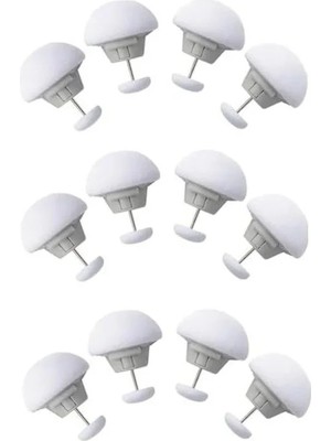 MarkEntegra Pamuklu Yorgan Kılıfı ve Çarşaf Tutucu, 12 Adet Set