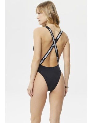 Soon To Be Announced Sportswear Women's Swimsuit Kadın Mayo Siyah