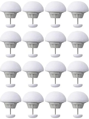 MarkEntegra 16 Parça Yatak Odası Nevresim Takımı, Sabitleme Klipsleri ile Birlikte