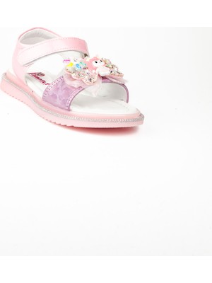 Minican 40 Pembe Kız Çocuk Sandalet