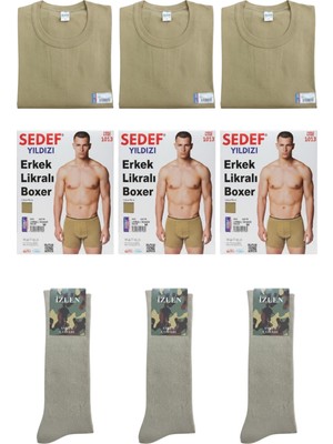 Sedef Yıldızı 3'lü Asker Takviye Seti